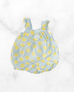 gap ♡ 3-6mo ♡ lemon bubble romper