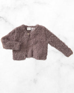 kardashian kids ♡ 18 mo ♡ fuzzy lilac cardigan