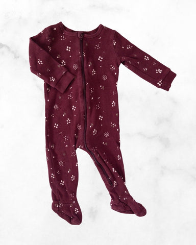 petit lem ♡ 12 mo ♡ starry thermal zipper sleeper