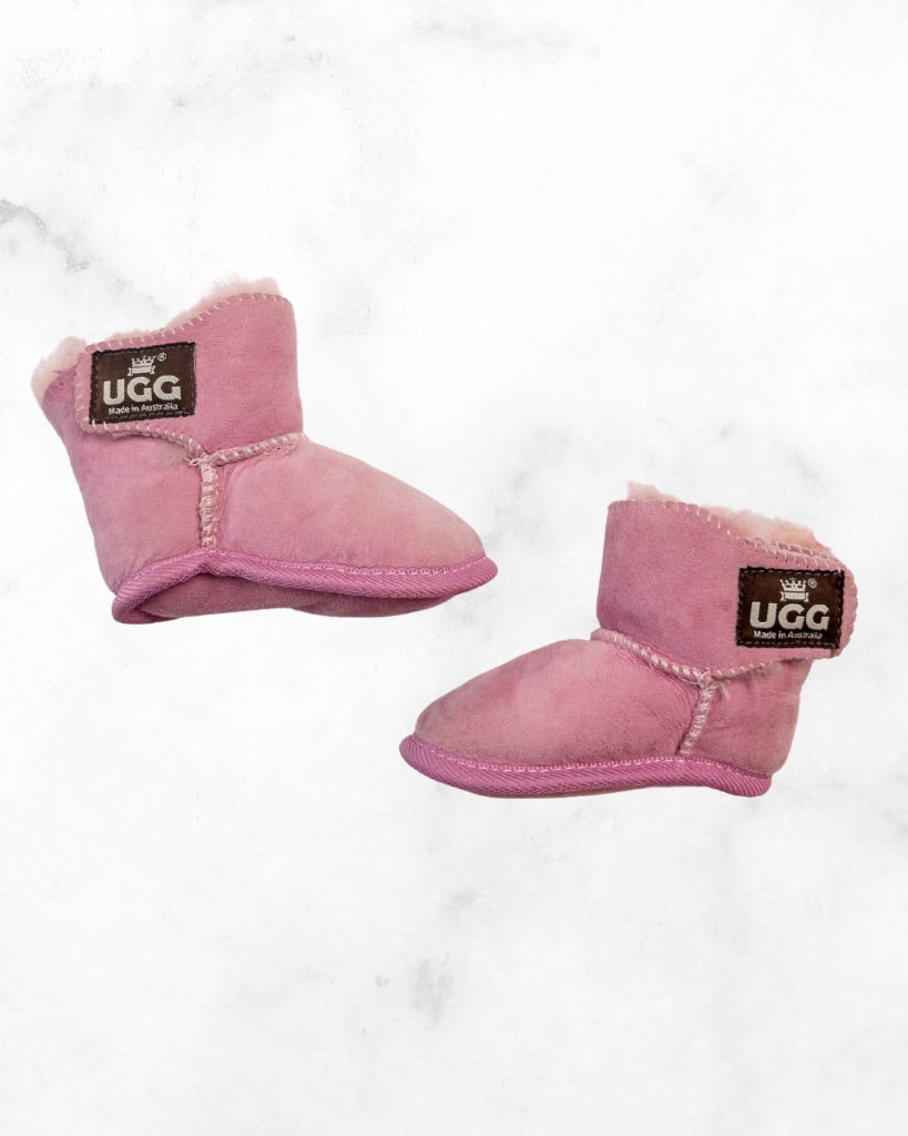 ugg ♡ 6-12 mo ♡ pink ankle booties