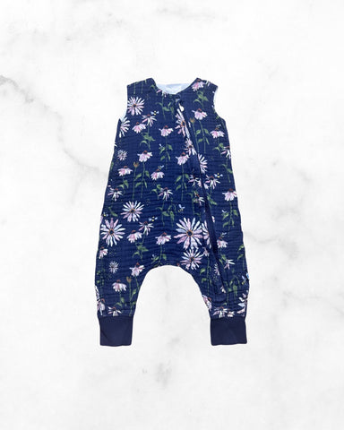 little unicorn ♡ 12-18 mo ♡ floral muslin tank romper