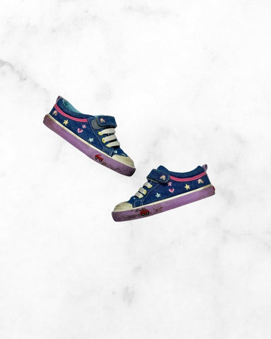 see kai run ♡ 10 ♡ denim stars & rainbows sneaker