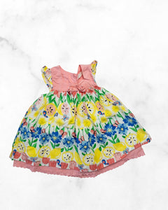 pumpkin patch ♡ 3-6 mo ♡ spring lemons& flowers dress