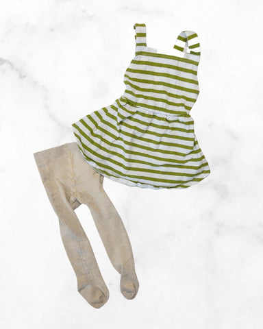 june & january ♡ 18-24 mo ♡ tank dress & tight set