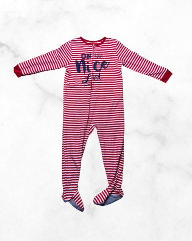 oshkosh ♡ 4t ♡ on the nice list fleece sleeper