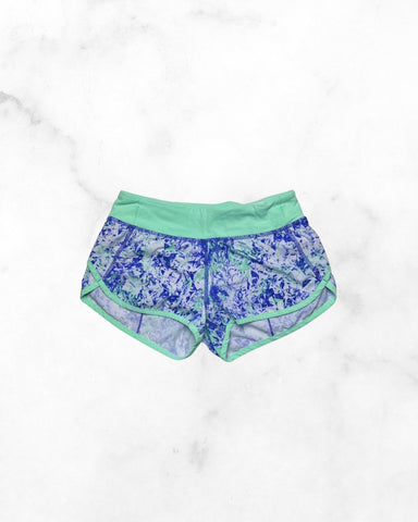 ivivva ♡ 12 ♡ aqua & purple run short