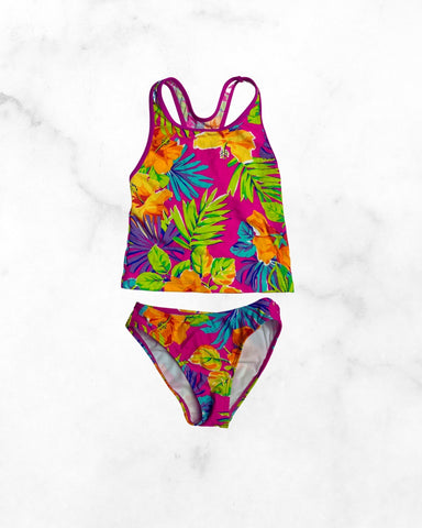 speedo ♡ 7 ♡ fuchsia floral swim tankini