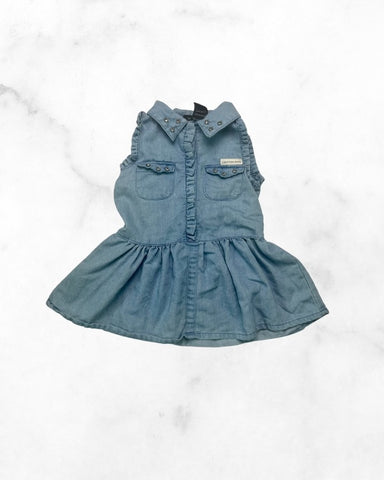 calvin klein ♡ 18 mo ♡ denim gem accent dress