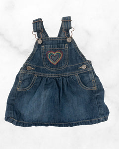 oshkosh ♡ 9mo ♡ demin overall skirt