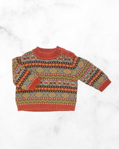 roots ♡ 12-18 mo ♡ knit crew sweater