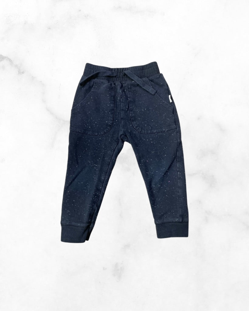 miles ♡ 3t ♡ black speckle jogger