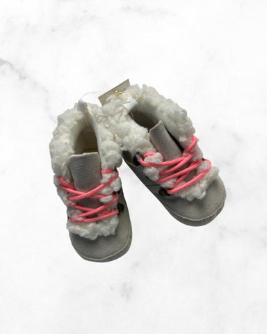 gap ♡ 6-12 mo ♡ sherpa trim soft soles