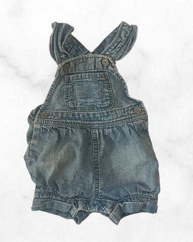 gap ♡ 3-6mo ♡ short overalls
