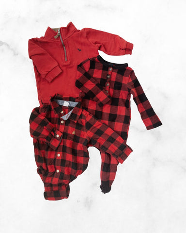 old navy/gap/carters ♡ 12-18 mo ♡ lumberjack bundle