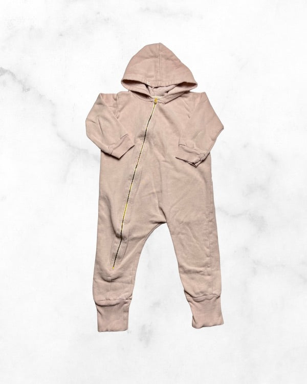 mini mioche ♡ 3-4Y ♡ pale pink bike romper