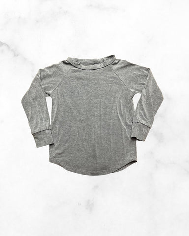 mini mioche ♡ 12-24 mo ♡ grey long sleeve