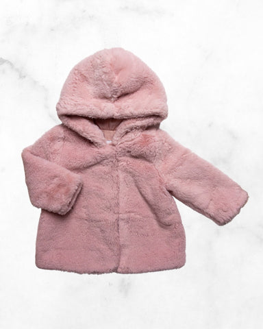 old navy ♡ 6-12 mo ♡ fur coat