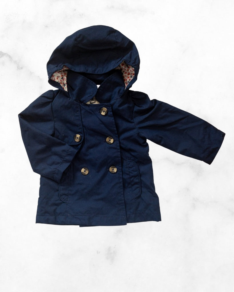 oshkosh ♡ 12 mo ♡ hooded trench coat