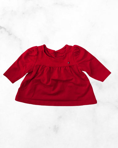 tommy hilfiger ♡ 3-6 mo ♡ peplum long sleeve
