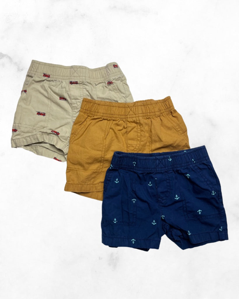 carters ♡ 12 mo ♡ 3-piece short bundle