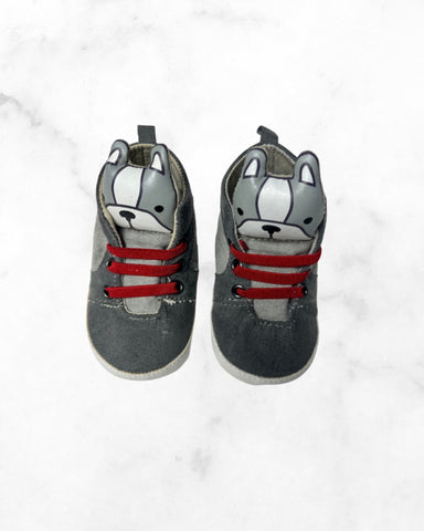 old navy ♡ 6-12 mo ♡ dog soft sole high tops