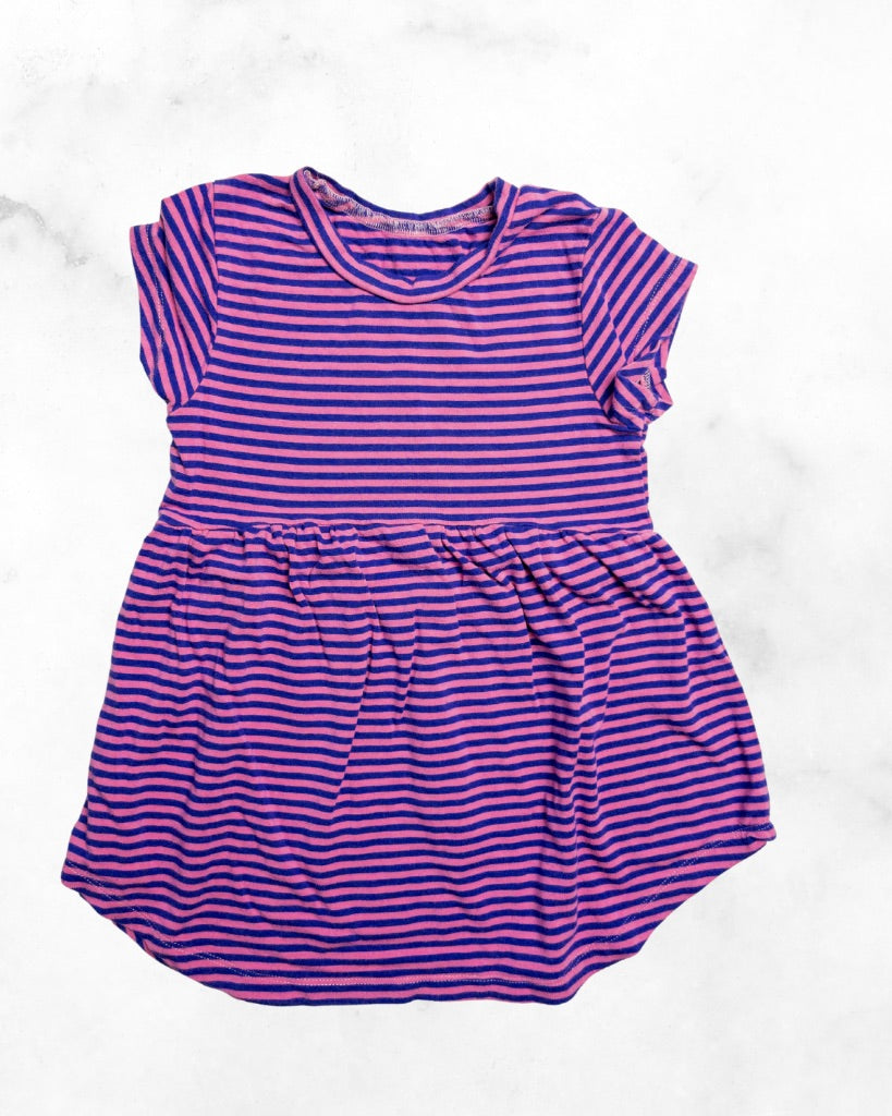 unknown ♡ s ♡ striped peplum top