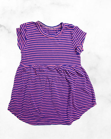 unknown ♡ s ♡ striped peplum top