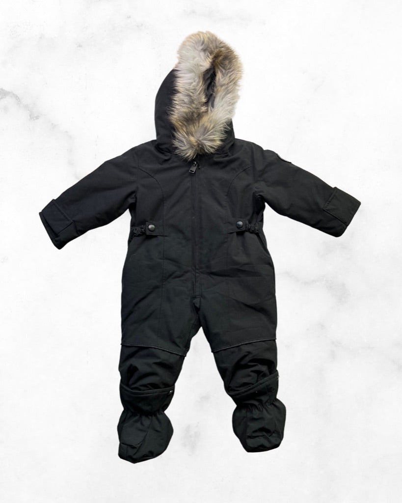 alpinetek ♡ 12 mo ♡ fur trim hood snowsuit