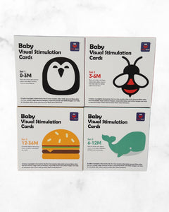 hahaland ♡  ♡ baby visual stimulation card set