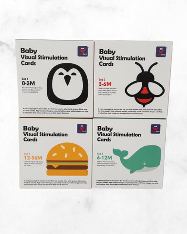 hahaland ♡  ♡ baby visual stimulation card set