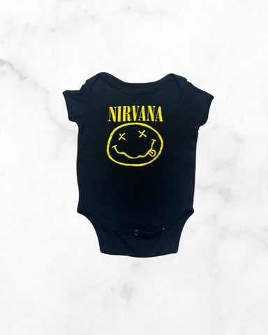 nirvana ♡ 12-18 mo ♡ nirvana bodysuit