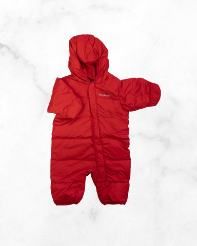columbia ♡ 6 mo ♡ down filled snowsuit
