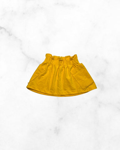 cos ♡ 12-24 mo ♡ yellow high wasted skirt