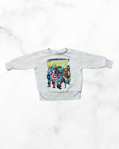 marvel ♡ 12 mo ♡ marvel crewneck sweatshirt