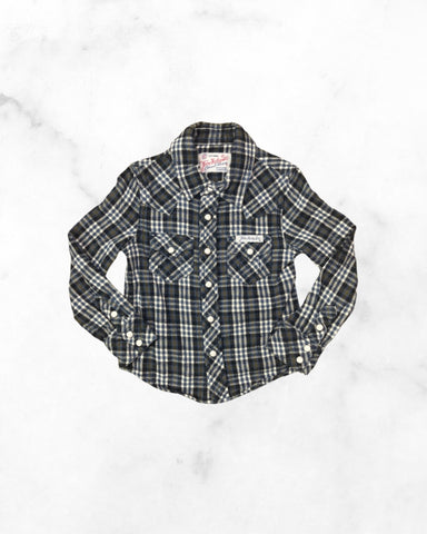 true religion ♡ 5 ♡ heavyweight plaid flannel