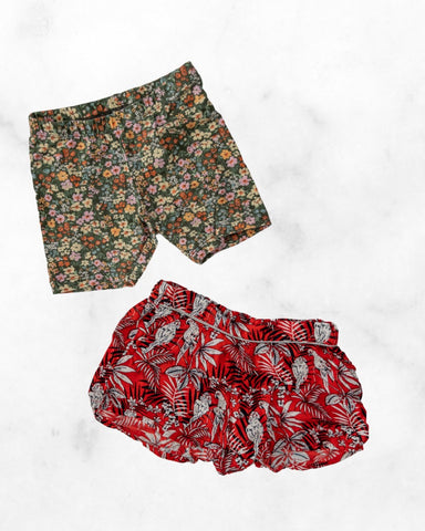 dex/old navy ♡ 5t ♡ floral & island short bundle