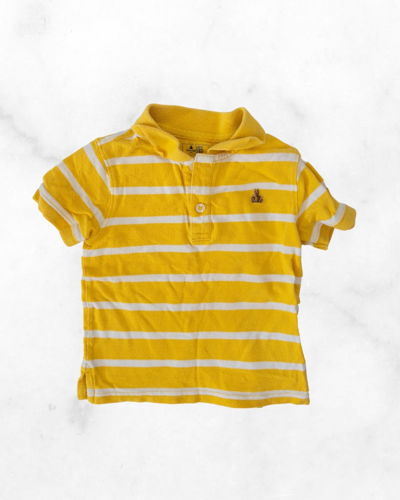 gap ♡ 2y ♡ striped collared tee