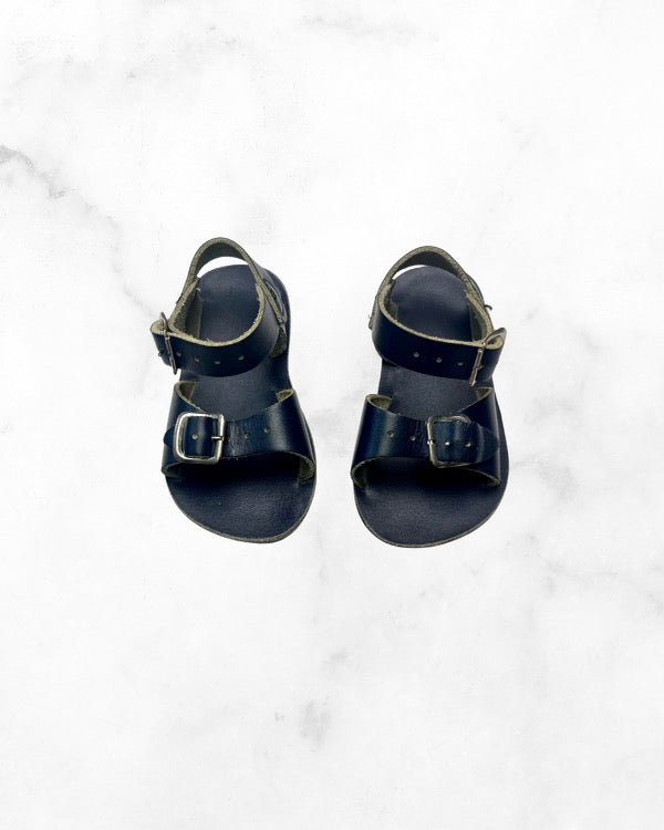 unknown ♡ 5 ♡ navy strap sandals