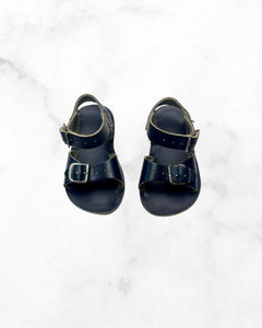 unknown ♡ 5 ♡ navy strap sandals