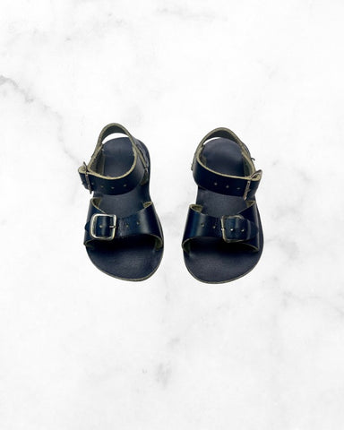 unknown ♡ 5 ♡ navy strap sandals
