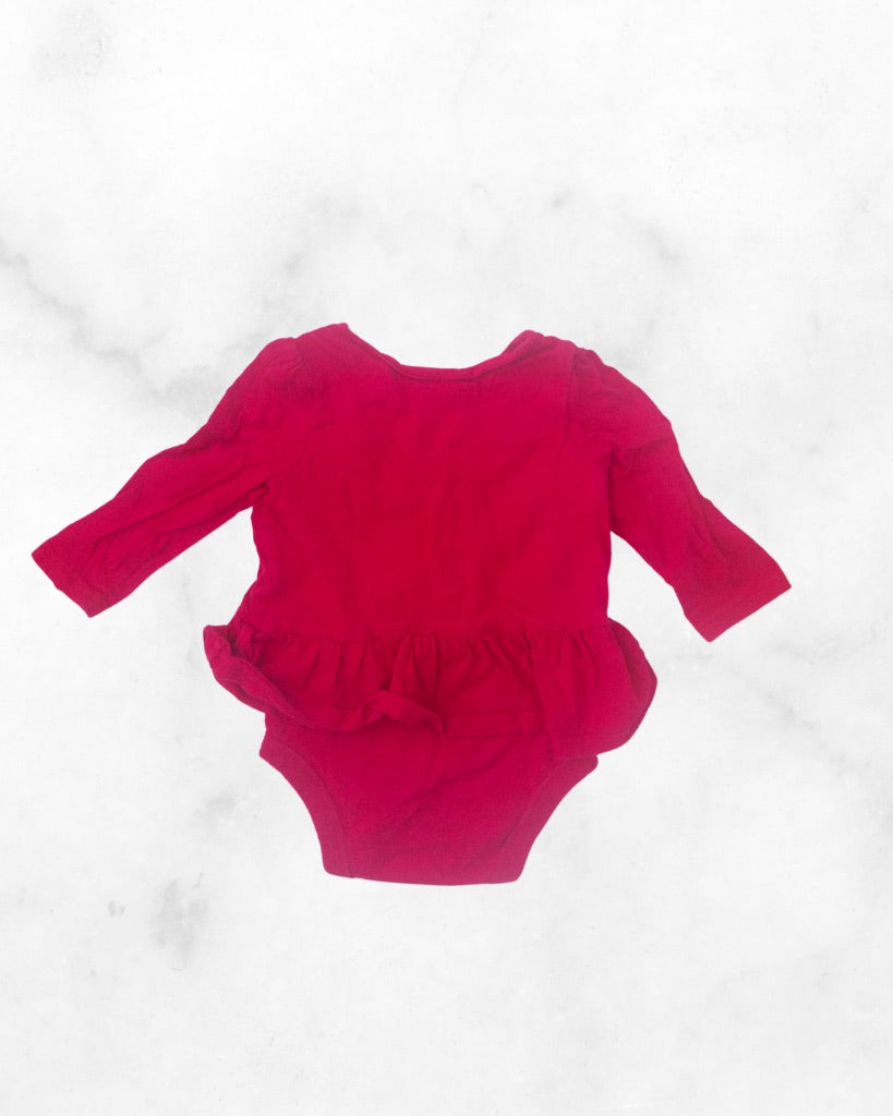 gap ♡ 6-12 mo ♡ long sleeve bodysuit with skirt