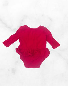 gap ♡ 6-12 mo ♡ long sleeve bodysuit with skirt