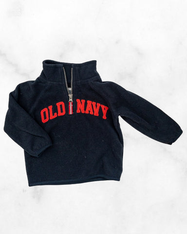 old navy ♡ 12-18 mo ♡ quarter zip hoodie