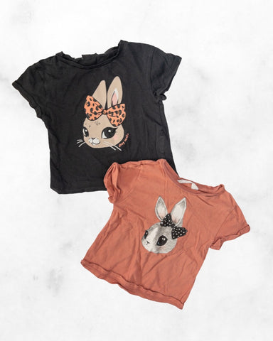 zara ♡ 18-24 mo ♡ bunny tee bundle