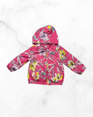 gap ♡ 2t ♡ floral cotton lined wind breaker