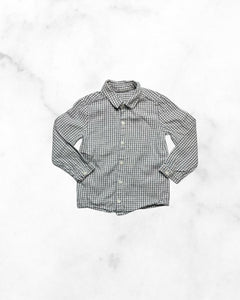 m&s ♡ 24 mo ♡ grey plaid flannel