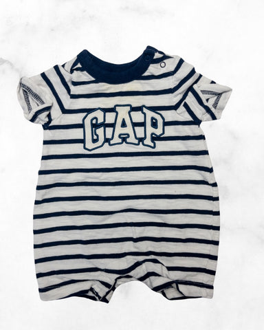 gap ♡ 0-3 mo ♡ striped short one piece