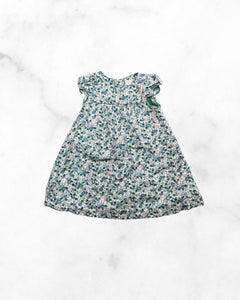zara ♡ 24-36 mo ♡ green floral dress