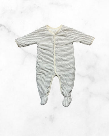 gap ♡ 3-6 mo ♡ striped heavyweight cotton sleeper