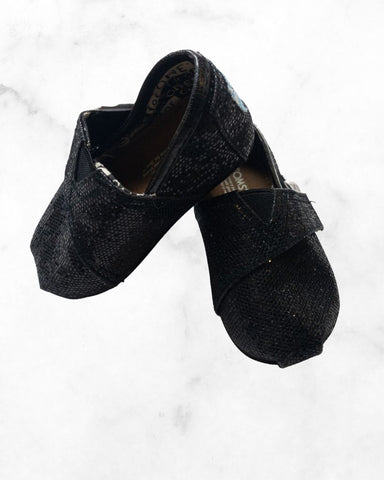 toms ♡ t3 ♡ glitter slip-ons